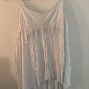 American Eagle white loose tank top